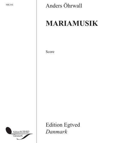 Mariamusik — Anders Öhrwall