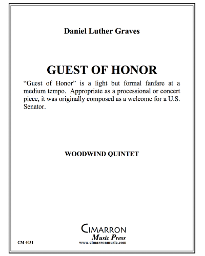 Guest of Honor — Daniel Luther Graves