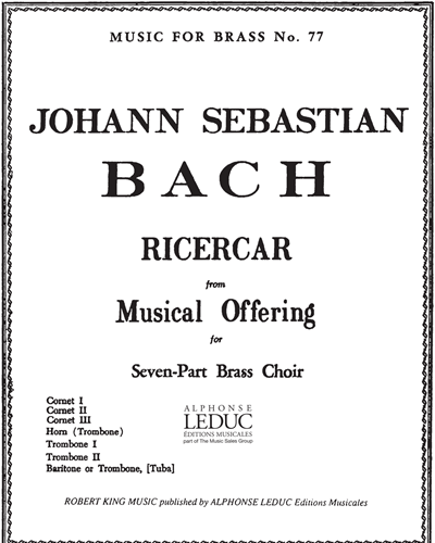 Ricercar (from 'Musical Offering') — 巴赫