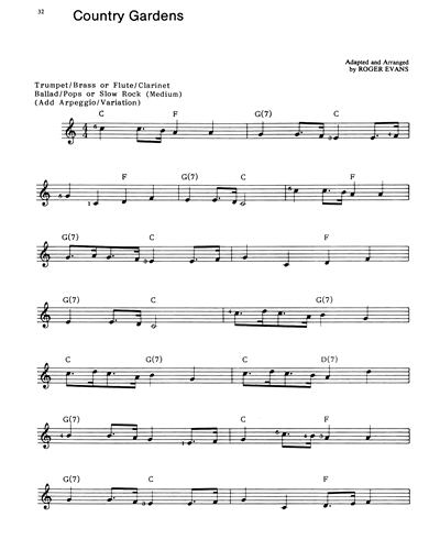 Country Gardens — Roger Evans