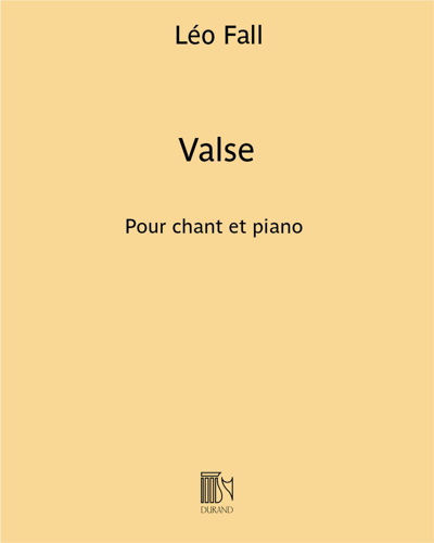 Valse (from 'Madame de Pompadour') — Léo Fall