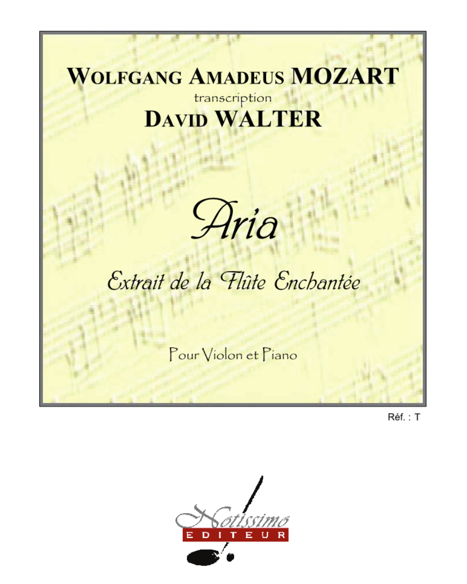 Aria for Violin and Piano (from 'The Magic Flute') — Wolfgang Amadeus Mozart