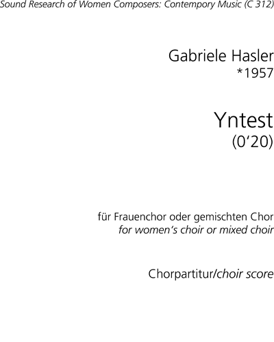 Yntest — Gabriele Hasler