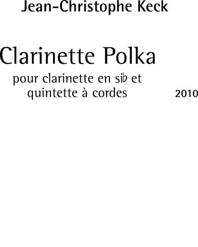 Clarinette Polka — Jean-Christophe Keck