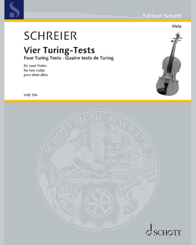 Four Turing Tests — Anno Schreier