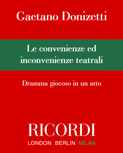 Le convenienze ed inconvenienze teatrali — 多尼采蒂