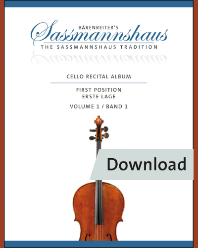 Cello Recital Album, Vol. 1 — Various