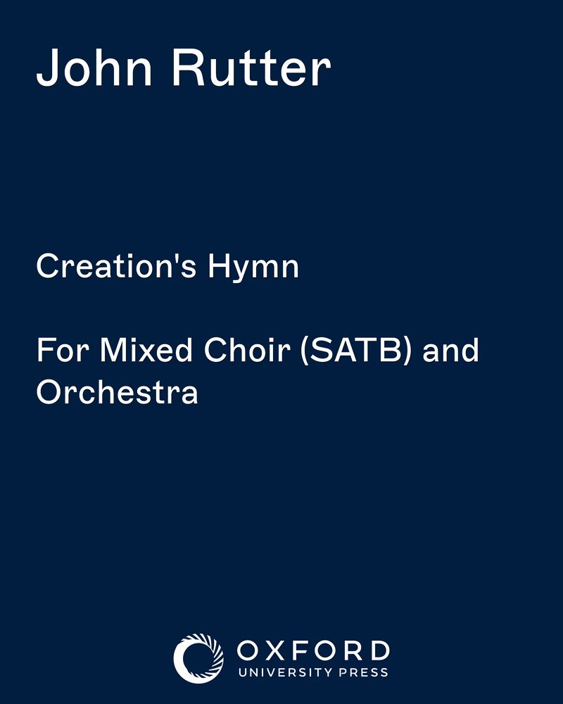 Creation's Hymn — 贝多芬