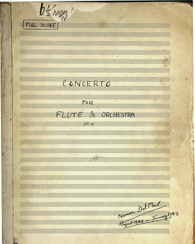 Flute Concerto — Norman Del Mar