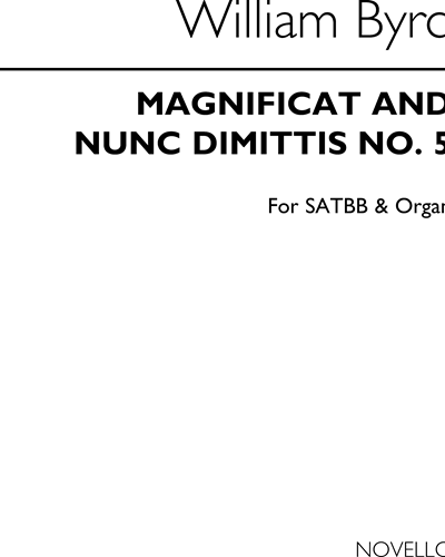 Magnificat and Nunc Dimittis No. 5 — 威廉·伯德