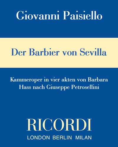 The Barber of Seville — 帕伊谢洛