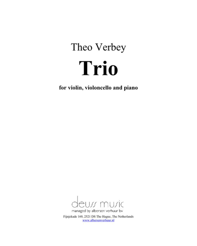 Trio — Theo Verbey