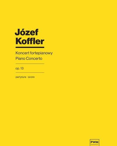 Piano Concerto, op. 13 — Józef Koffler