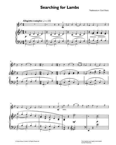 'Searching For Lambs' & 'Andantino' — 埃尔加