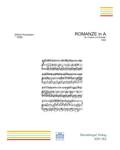 Romance in A major — Alfred Koerppen