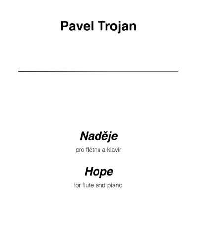 Hope — Pavel Trojan