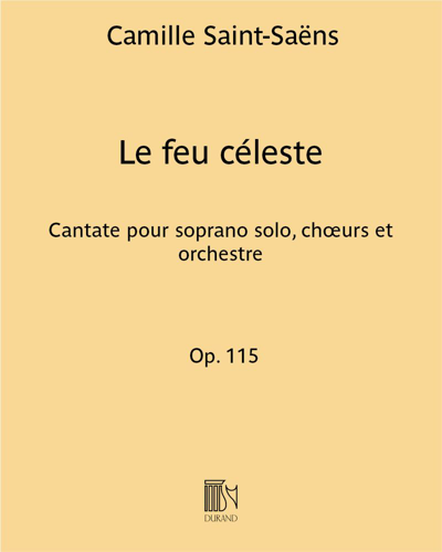Le feu céleste, op. 115 — 圣-桑