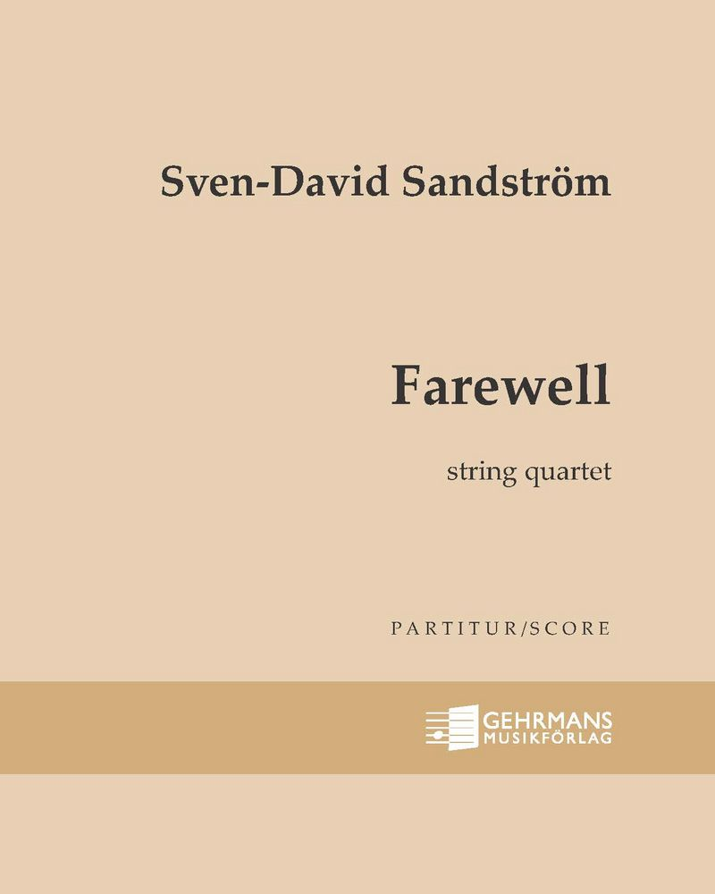 Farewell — 斯文-达维德·桑德斯特伦