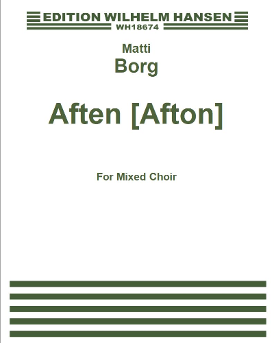 Aften [Afton] — Matti Borg