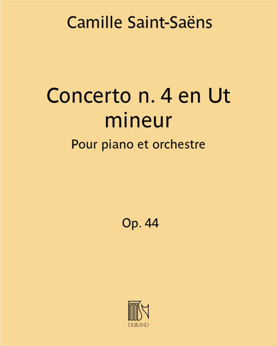 Piano Concerto No. 4 in C minor, op. 44 — 圣-桑