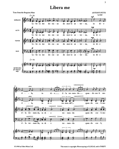 Libera Me — Antony Pitts
