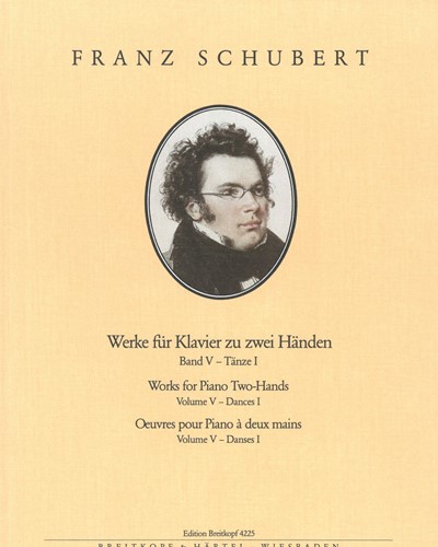 Complete Piano Works, Vol. 5: Dances I — 舒伯特