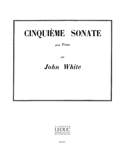 Sonata No. 5 — John White