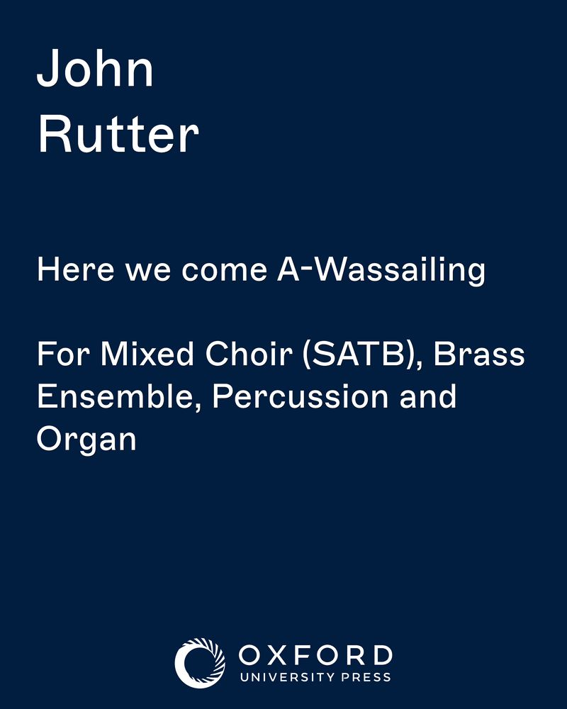 Here we come A-Wassailing — 约翰·拉特