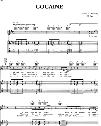 Cocaine — Eric Clapton