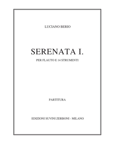 Serenata I — 贝里奥