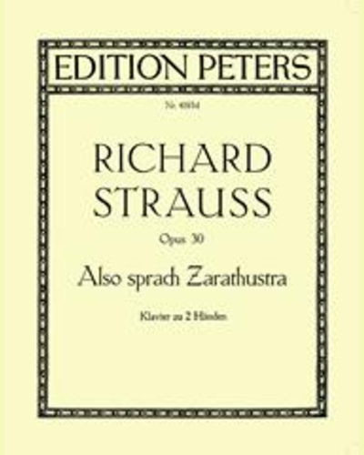 Also sprach Zarathustra Op.30 — 理查德·施特劳斯