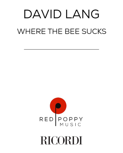 Where the Bee Sucks — 戴维·朗