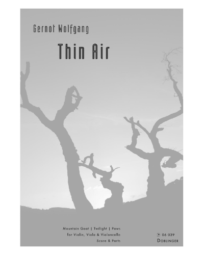 Thin Air — Gernot Wolfgang