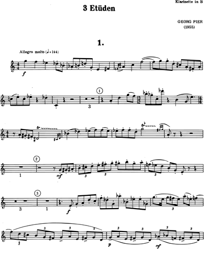 Three Etudes — Georg Pier