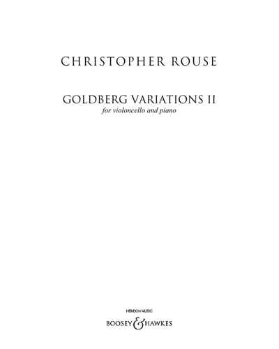 Goldberg Variations II (Var. I & II) — 克里斯托弗·劳斯