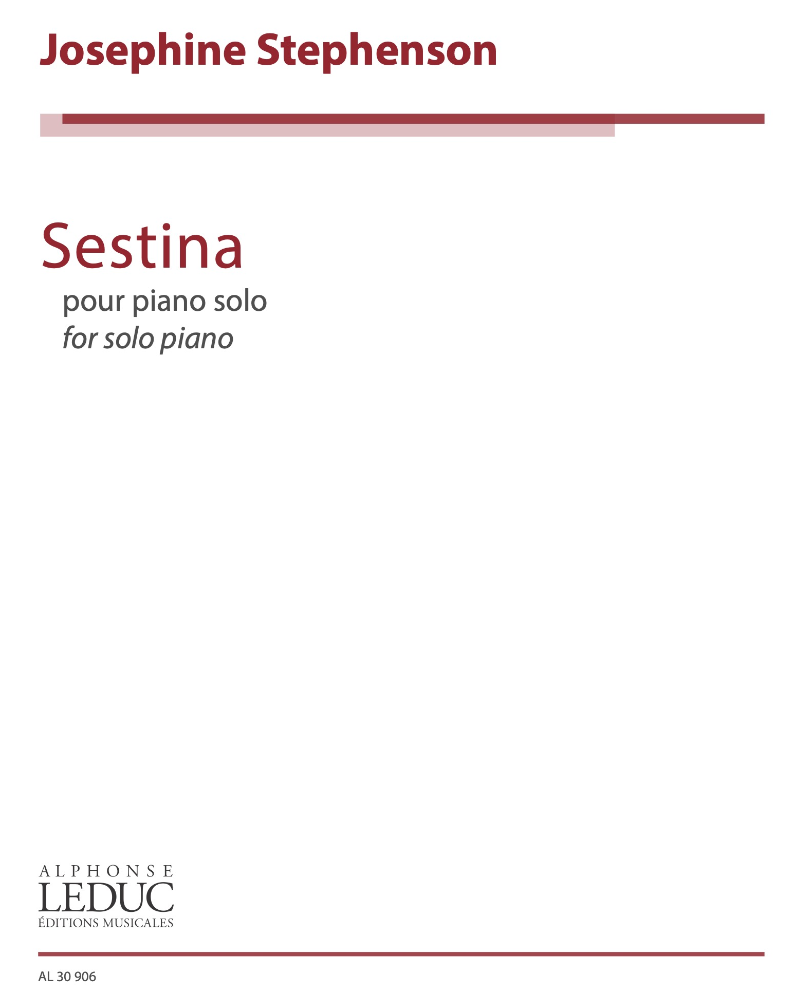 Sestina — Josephine Stephenson