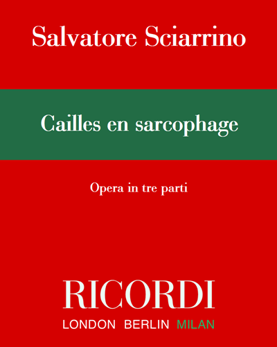 Cailles en sarcophage — Salvatore Sciarrino