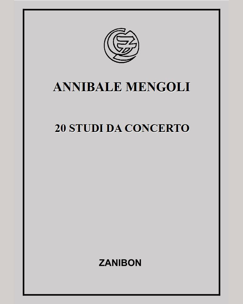 20 Studi da concerto — Annibale Mengoli