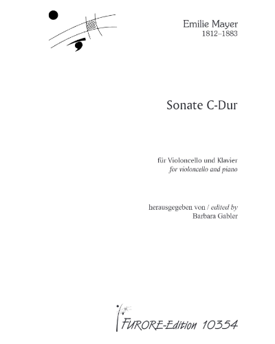 Sonata in C major, op. 40 — Emilie Mayer
