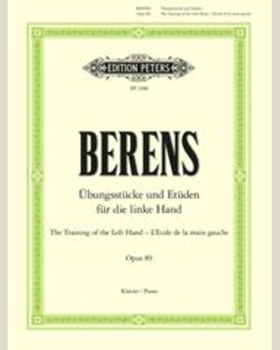 Training the Left Hand Op.89 — Johann Hermann Berens