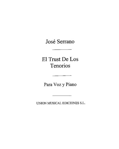Comparsa española. Jota (No. 6 from 'El trust de los tenorios') — José Serrano