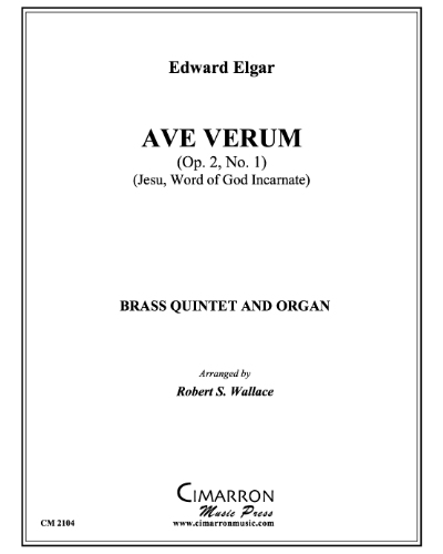 Ave Verum, op. 2 No. 1 — 埃尔加