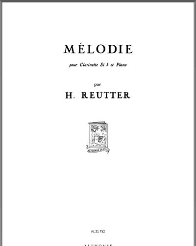 Mélodie — Hermann Reutter