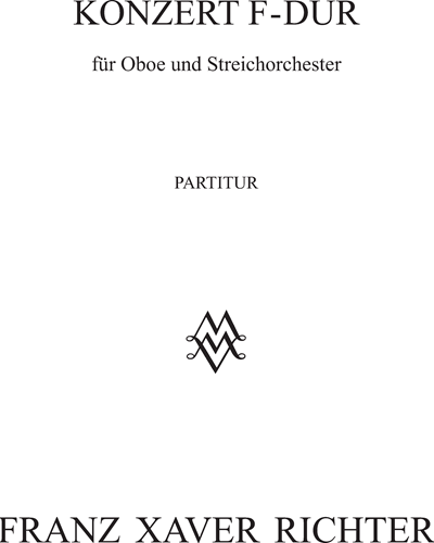 Concerto in F major for Oboe and String Orchestra — 弗朗兹·克萨韦尔·里赫特