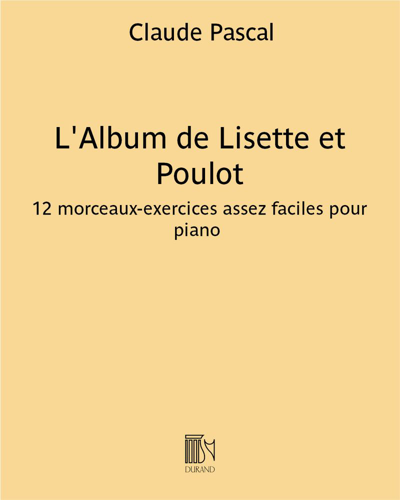 L'Album de Lisette et Poulot — Claude Pascal