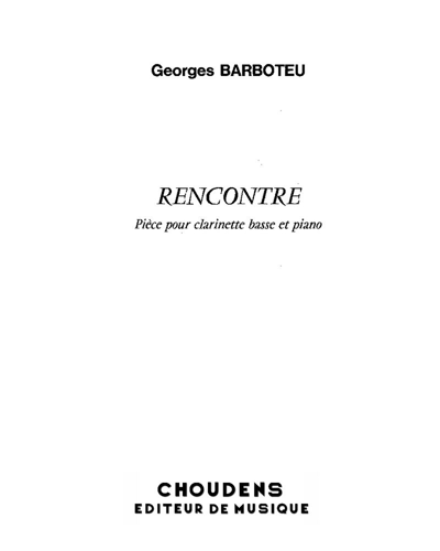 Rencontre — Georges Barboteu