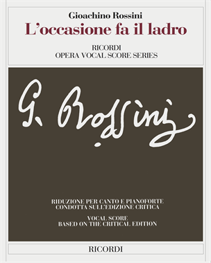 L'occasione fa il ladro [Critical Edition] — 罗西尼