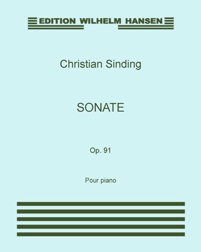 Sonata, op. 91 — 克里斯蒂安·辛丁