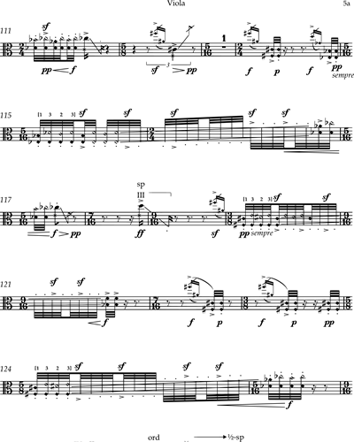 Unbreathed (score & parts) — Gordon Saunders