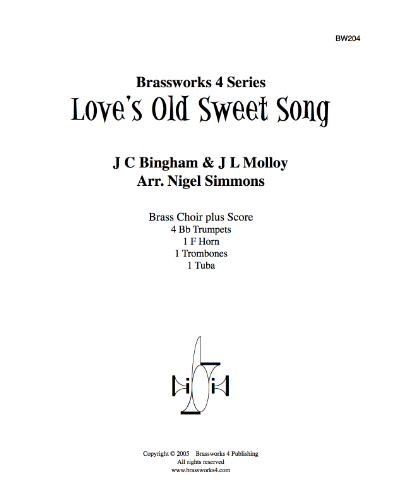 Love's Old Sweet Song — James Lynam Molloy